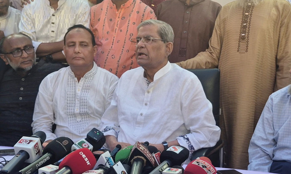 সংস্কার ও নির্বাচন আলাদা জিনিস নয় : মির্জা ফখরুল