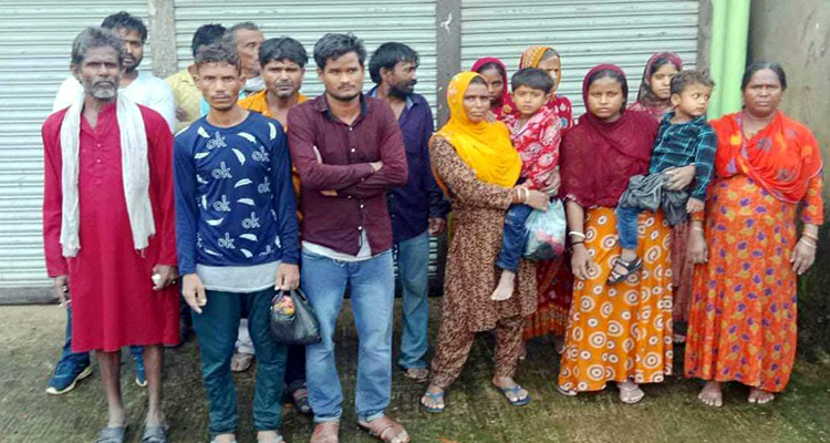 কানাইঘাট সীমান্তে অনুপ্রবেশকালে নারী-শিশুসহ আটক ১৬