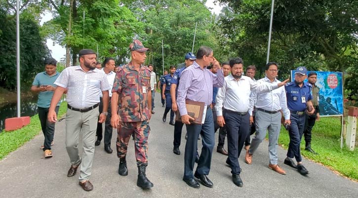 আখাউড়া স্থলবন্দর পরিদর্শন করলেন ভারতে নিযুক্ত বাংলাদেশ হাইকমিশনার
