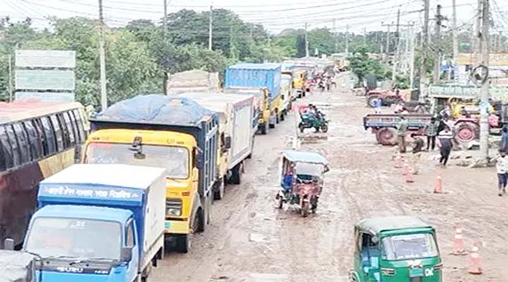 ঢাকা-সিলেট মহাসড়কের কাজ কতোদূর?