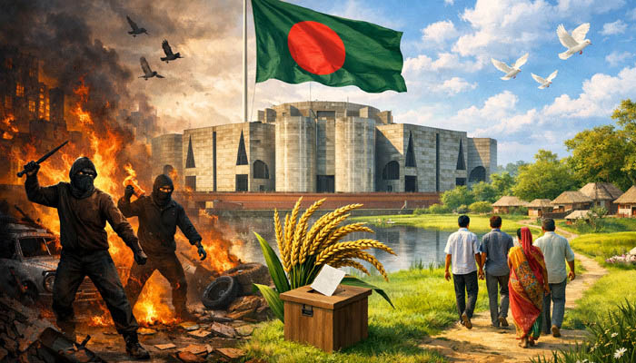নির্বাচন-পরবর্তী সহিংসতা থেকে মুক্ত হলো বাংলাদেশ