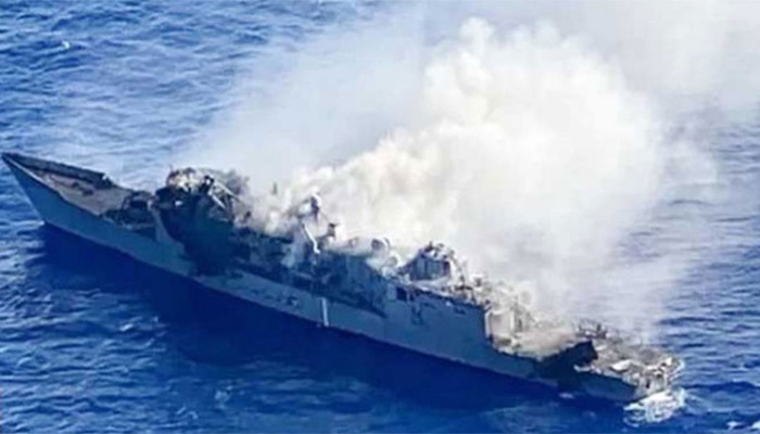 ইরানি যুদ্ধজাহাজডুবি: ৮৭ জনের মরদেহ উদ্ধার করল শ্রীলঙ্কা নৌবাহিনী