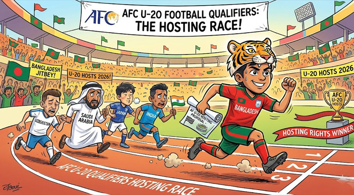 এএফসি অনূর্ধ্ব-২০ বাছাই আয়োজনের দৌড়ে বাংলাদেশ