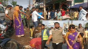 সিলেটের সড়ক ও ফুটপাত হকার্স মুক্ত রাখতে অভিযান